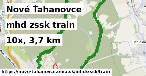 Nové Ťahanovce Doprava zssk train