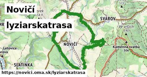 Novičí Lyžiarske trasy  