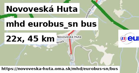 Novoveská Huta Doprava eurobus-sn bus