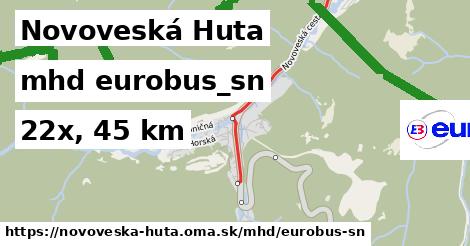 Novoveská Huta Doprava eurobus-sn 