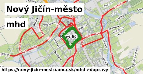 Nový Jičín-město Doprava  