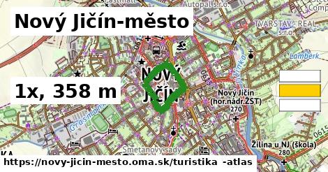 Nový Jičín-město Turistické trasy  