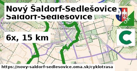 Nový Šaldorf-Sedlešovice Cyklotrasy  