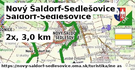 Nový Šaldorf-Sedlešovice Turistické trasy iná 