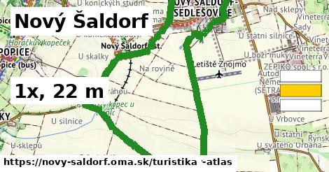Nový Šaldorf Turistické trasy  
