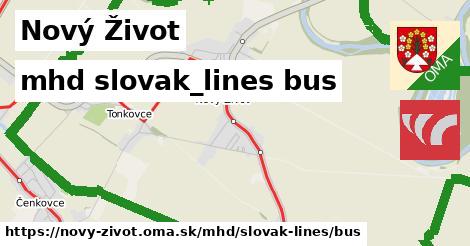 Nový Život Doprava slovak-lines bus
