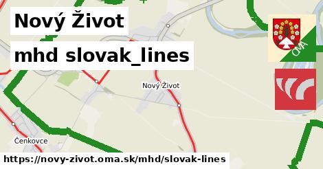 Nový Život Doprava slovak-lines 