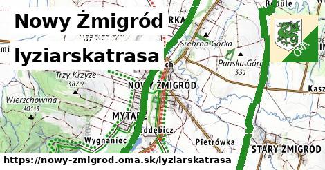 Nowy Żmigród Lyžiarske trasy  