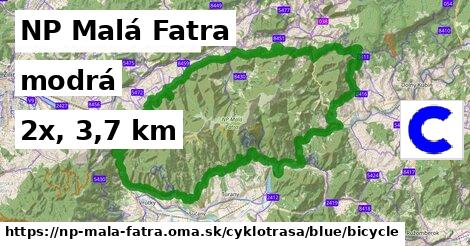 NP Malá Fatra Cyklotrasy modrá bicycle