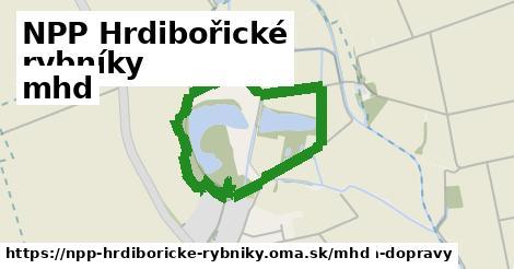 NPP Hrdibořické rybníky Doprava  