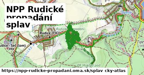NPP Rudické propadání Splav  