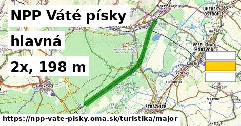 NPP Váté písky Turistické trasy hlavná 