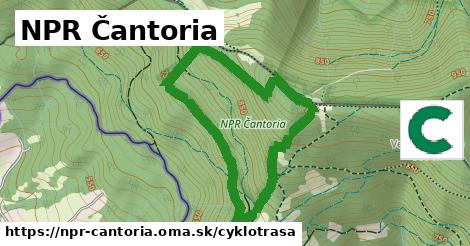 NPR Čantoria Cyklotrasy  