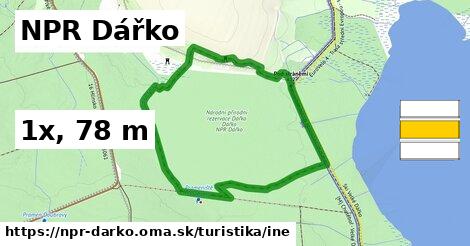 NPR Dářko Turistické trasy iná 