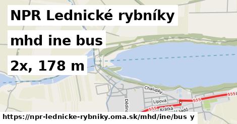 NPR Lednické rybníky Doprava iná bus