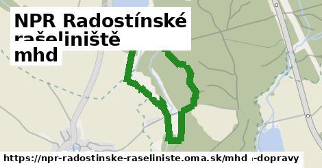 NPR Radostínské rašeliniště Doprava  