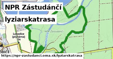 NPR Zástudánčí Lyžiarske trasy  
