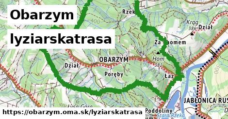 Obarzym Lyžiarske trasy  