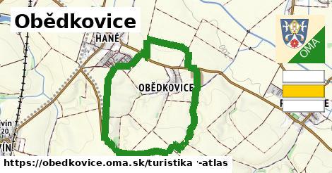 Obědkovice Turistické trasy  