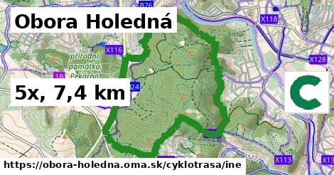 Obora Holedná Cyklotrasy iná 
