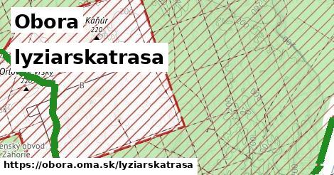 Obora Lyžiarske trasy  