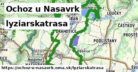 Ochoz u Nasavrk Lyžiarske trasy  