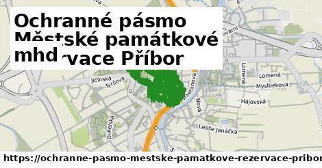 Ochranné pásmo Městské památkové rezervace Příbor Doprava  