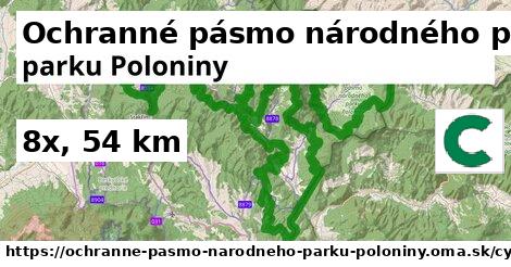 Ochranné pásmo národného parku Poloniny Cyklotrasy  