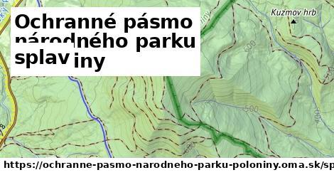 Ochranné pásmo národného parku Poloniny Splav  