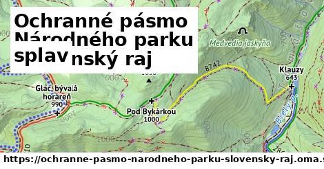 Ochranné pásmo Národného parku Slovenský raj Splav  