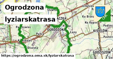 Ogrodzona Lyžiarske trasy  