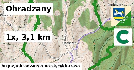 Ohradzany Cyklotrasy  