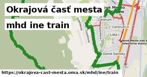 Okrajová časť mesta Doprava iná train