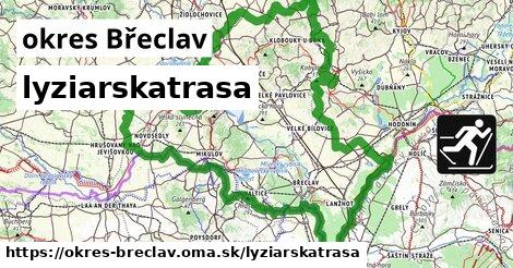 okres Břeclav Lyžiarske trasy  