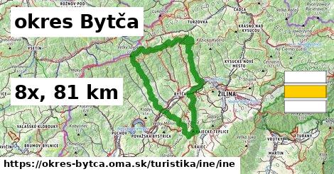 okres Bytča Turistické trasy iná iná