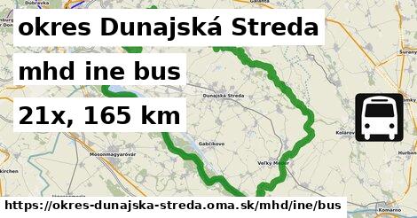 okres Dunajská Streda Doprava iná bus