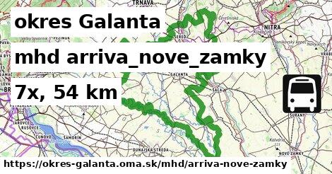 okres Galanta Doprava arriva-nove-zamky 