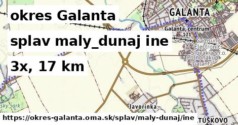 okres Galanta Splav maly-dunaj iná