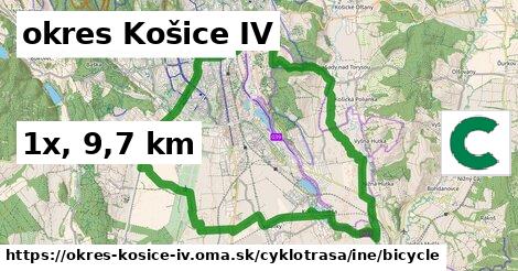 okres Košice IV Cyklotrasy iná bicycle