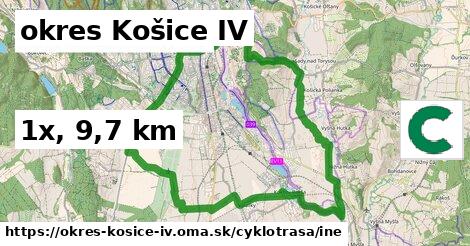 okres Košice IV Cyklotrasy iná 