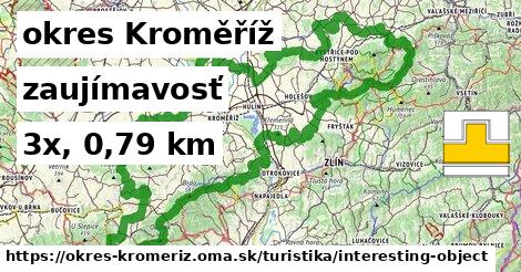 okres Kroměříž Turistické trasy zaujímavosť 