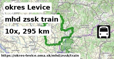okres Levice Doprava zssk train