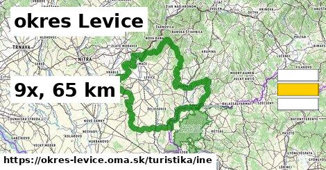 okres Levice Turistické trasy iná 