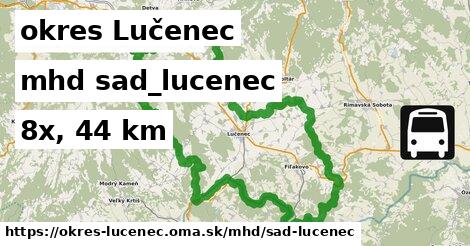 okres Lučenec Doprava sad-lucenec 