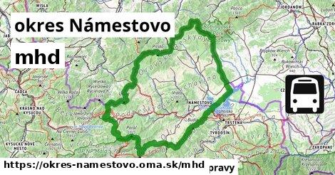 okres Námestovo Doprava  