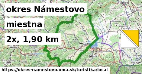 okres Námestovo Turistické trasy miestna 