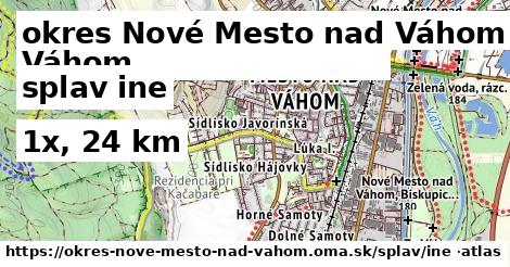 okres Nové Mesto nad Váhom Splav iná 