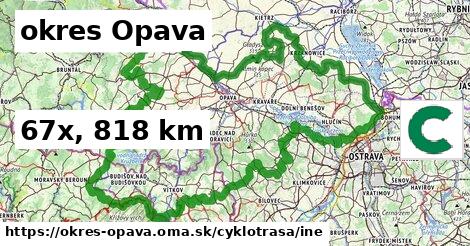 okres Opava Cyklotrasy iná 