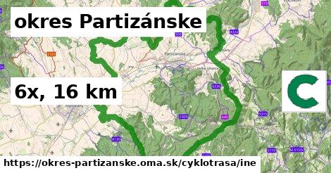 okres Partizánske Cyklotrasy iná 