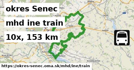 okres Senec Doprava iná train